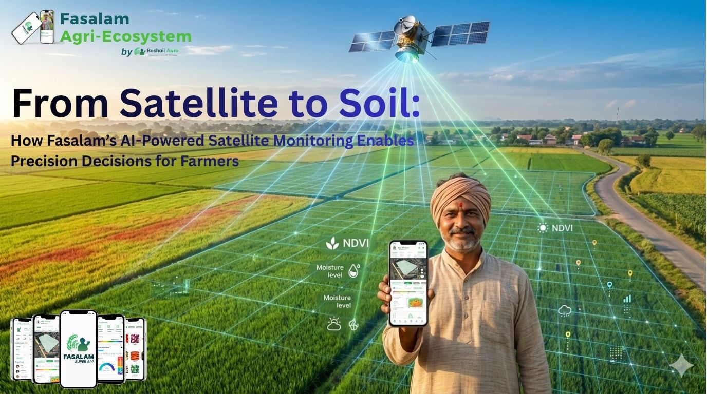 From Satellite to Soil: How Fasalam’s AI-Powered Satellite Monitoring Enables Precision Decisions for Farmers